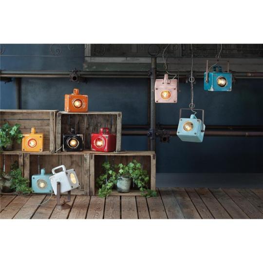 vintage biela keramicka bodova lampa dizajn osvetlenie stropna bodova nastenna nastavitelna lampa mediteranske rustikalne rucne malovany porcelan mladez farebny kuchyna spalna obyvacia izba chodba ferroluce retro lameridiana.jpg